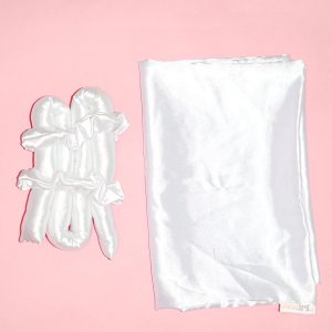 White Kiddies heatless curler set