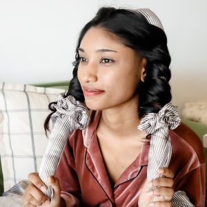 Stripes Adult heatless curler